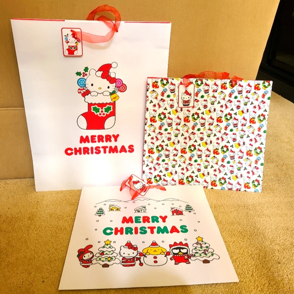 Hello Kitty Christmas Gift Bags